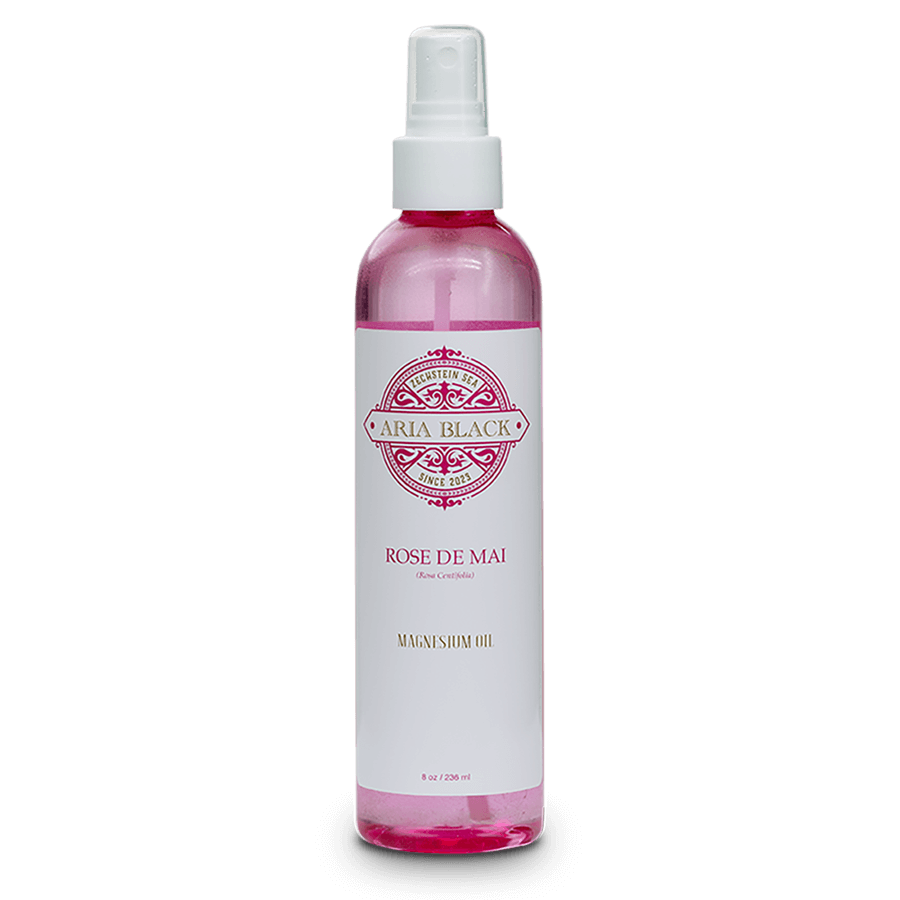 Magnesium Oil and Rose de Mai Hydrosol Dilution for Sensitive Skin