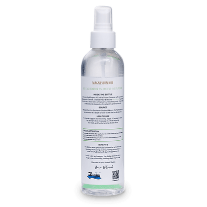 Magnesium Oil and Aloe Vera Hydrosol Dilution for Sensitive Skin - Back