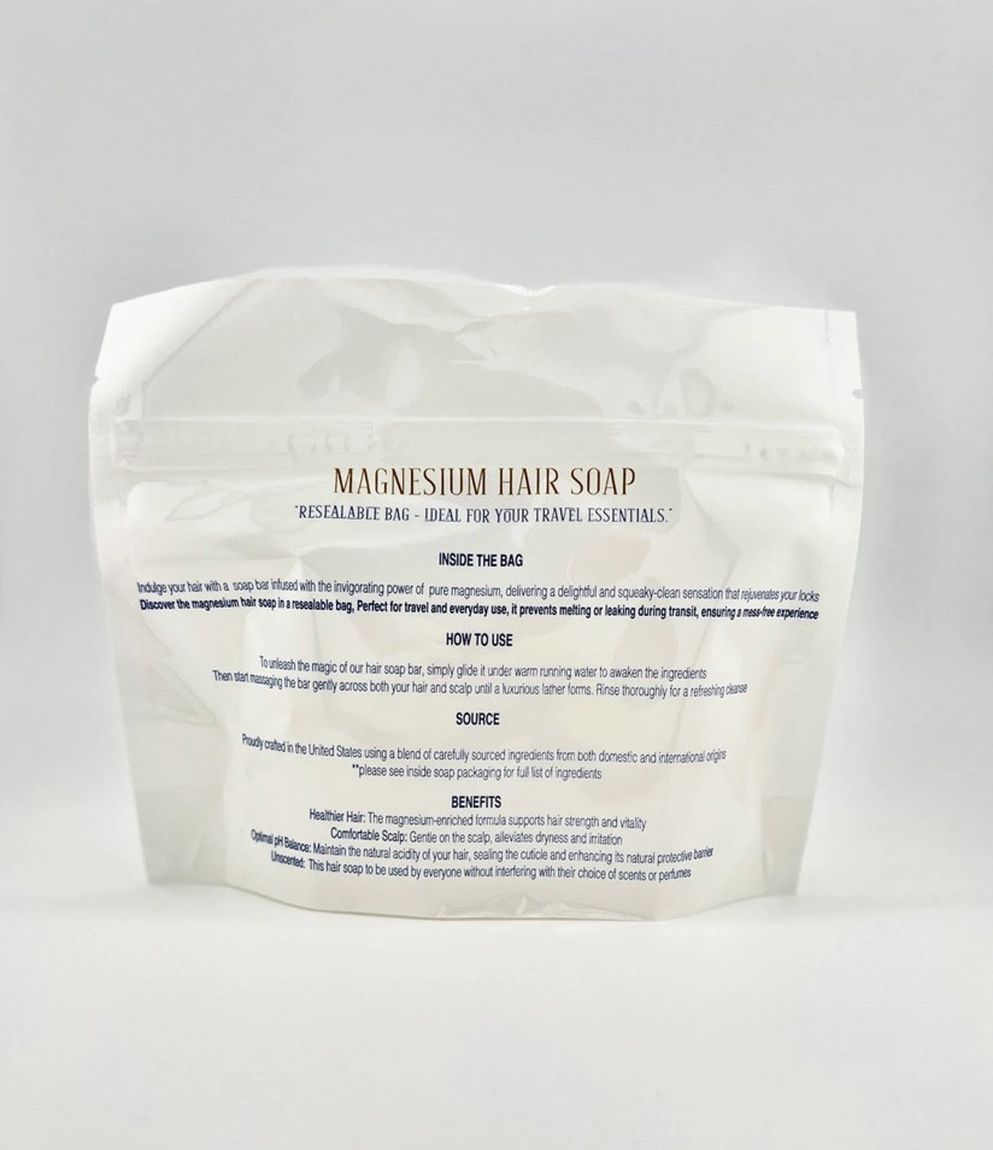 Magnesium Hair Soap